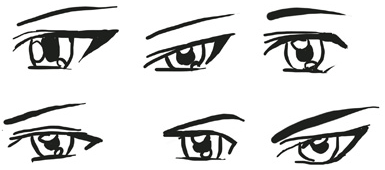 Draw Anime Eyes (Male): How to Draw Manga Boys & Men Eyes Drawing Tutorials  - How to Draw Step by Step Drawing Tutorials