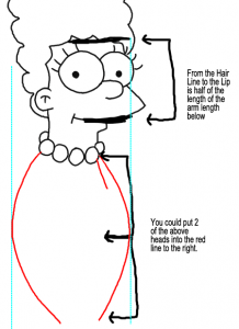 Marge Simpson Hair