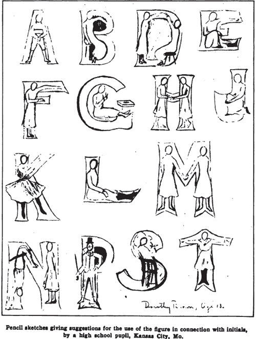 Figure Drawing Made Easy for Kids with Alphabet Letters