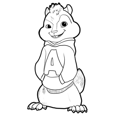 Alvin and the Chipmunks Archives How to Draw Step by