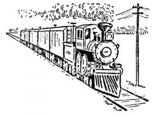 Drawing Trains in One Point Perspective with Easy Step by Step Tutorial ...