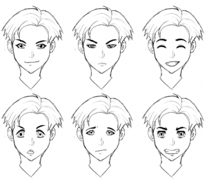 Drawing Manga Expressions and Emotions – How to Draw Step by Step ...