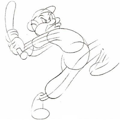 How to Draw a Baseball Player in a Few Easy Steps: Drawing