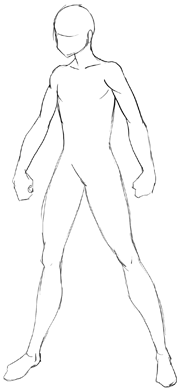 How To Draw Anime Body With Tutorial For Drawing Male Manga Bodies How To Draw Step By Step Drawing Tutorials