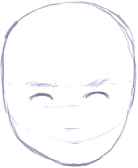 How To Draw A Babys Face Head With Step By Step Drawing