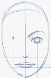 How to Draw Female Faces in Correct Proportions with Easy Drawing ...