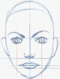 How to Draw Female Faces in Correct Proportions with Easy Drawing ...