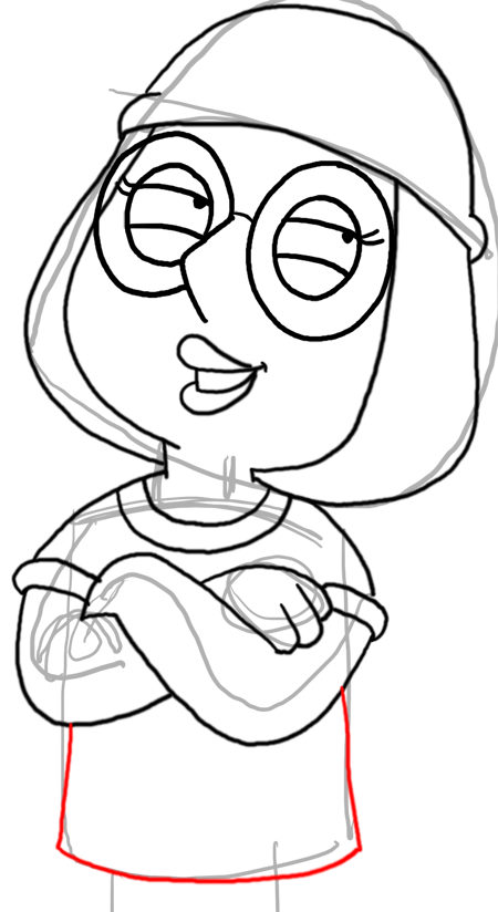 family guy coloring pages meg