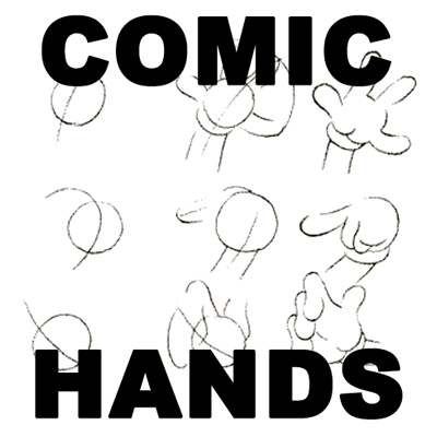 Cartooning Hands Drawing Hands With Step By Step