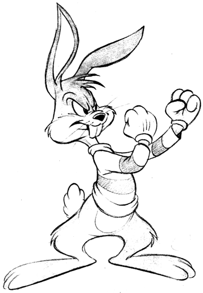 How to Draw Cartoon Bunny Rabbit Boxing with Easy Step by Step Lesson - How  to Draw Step by Step Drawing Tutorials