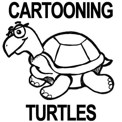 cartoon turtle drawing