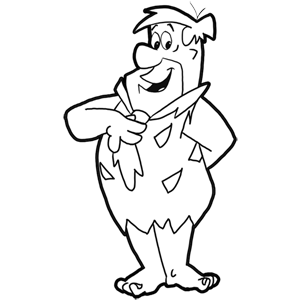 Flintstone, Fred  Fred flintstone, Flintstones, Cartoon drawings