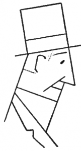 Step 5 - Drawing Man with Top Hat for Preschoolers and Kids - How to ...