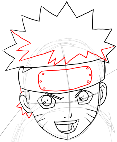 How to Draw Naruto Uzumaki Step by Step Drawing Tutorial - How to