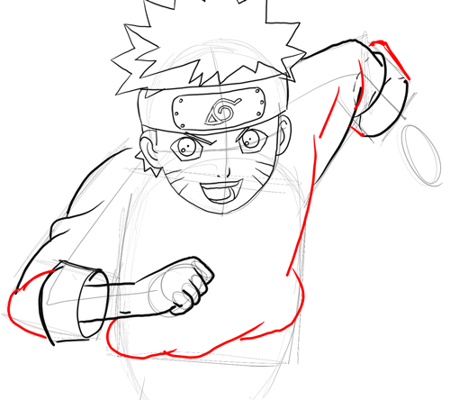 How to Draw Naruto Uzumaki with Easy Step by Step Drawing