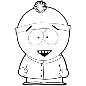 How to Draw Stan Marsh from South Park with Easy Step by Step Drawing ...