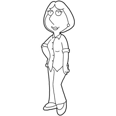 how to draw lois griffin