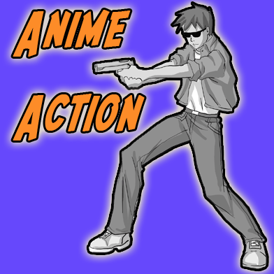 Anime Action Poses - Free Drawing References