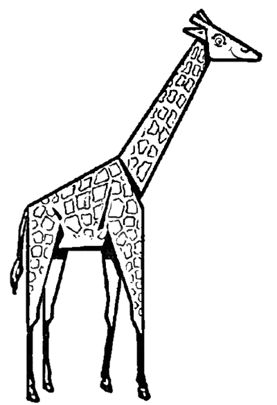 How to Draw Giraffes with Easy Steps for Kids and