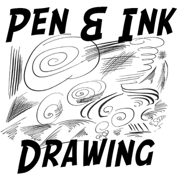 India Ink Draw-Along 