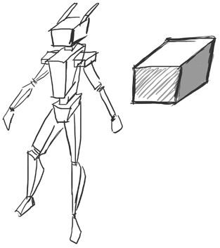 How to Draw a Classic Robot