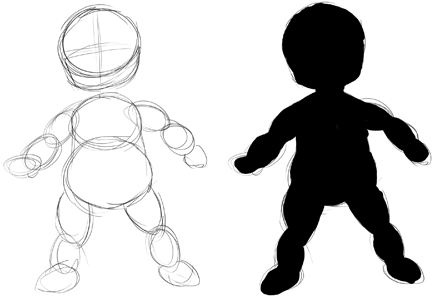 Update more than 180 baby body sketch best