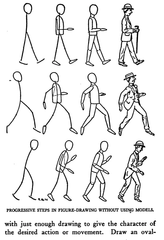 human figure sketches