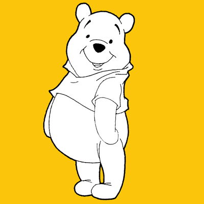 Pooh Bear Drawing Tutorial - How to draw Pooh Bear step by step