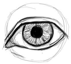 How to Draw a Simple Eye  Easy Art Tutorial 