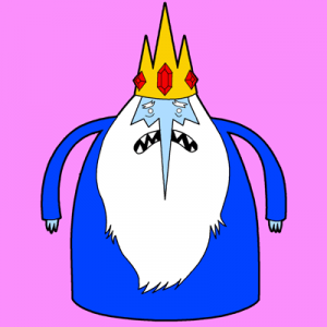 How to Draw The Ice King from Adventure Time with Easy Step by Step ...