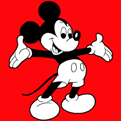 finished mickey mouse