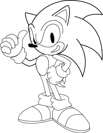 How To Draw Sonic for Beginners 
