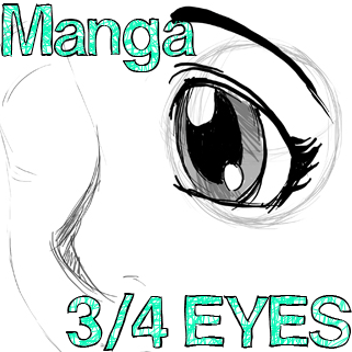 Eyes Manga Anime Female Cartoon Style Youn - Eye Drawing On Pc - Free  Transparent PNG Clipart Images Download