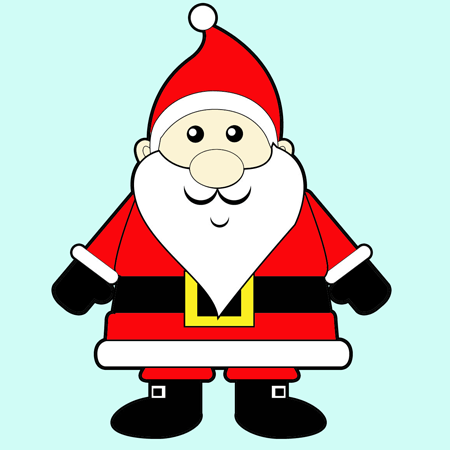 Coloring Page with Santa Claus. Drawing Kids Activity. Printable Fun for  Toddlers and Children New Year and Christmas Holidays Stock Vector -  Illustration of character, education: 230189323