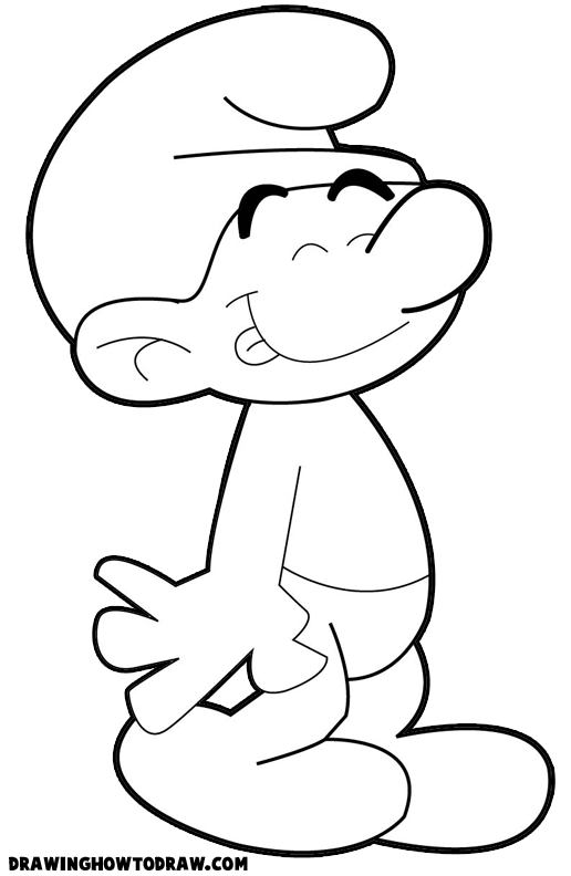 smurfs 2 characters coloring pages