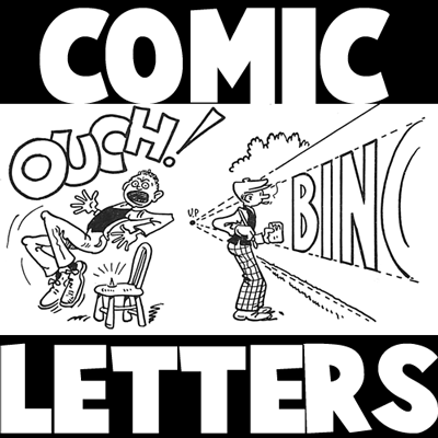 Drawing Letters & Lettering in Comics & Comic Strips Lesson - How to Draw  Step by Step Drawing Tutorials