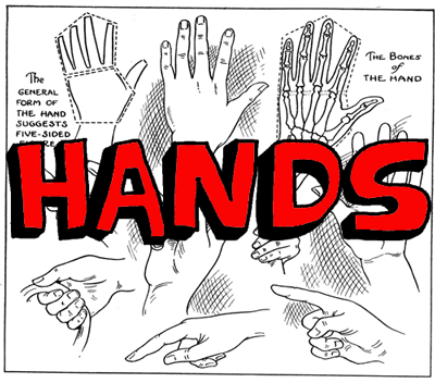 Drawing Hand Poses with Shadows by robertmarzullo on DeviantArt