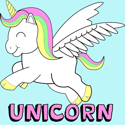Cute little pink magical unicorn png, trending png, unicorn - Inspire Uplift
