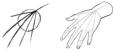 how to draw anime hand