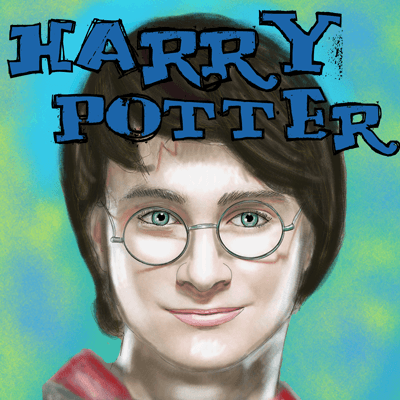 harry potter portrait drawing