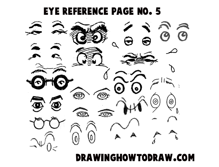 drawing eyes reference