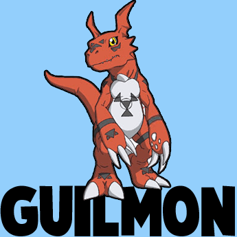 How to Draw Guilmon from Digimon in Easy Step by Step Drawing Tutorial