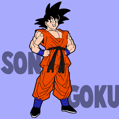How to Draw Goku Face  Easy Drawing Art