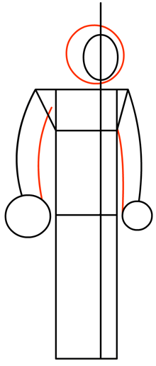 Passo 3 : Disegno Inferno in Easy Steps Tutorial per Bambini