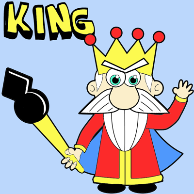 Easy Step For Kids How To Draw a King's Crown | Crown drawing, King crown  drawing, Kings crown