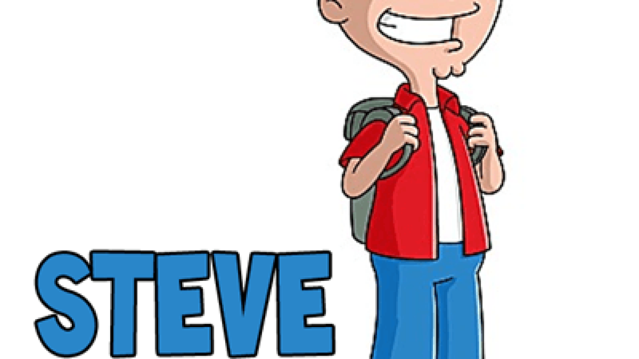 How to Draw Steve the Son from American Dad in Easy Steps | How to Draw  Step by Step Drawing Tutorials