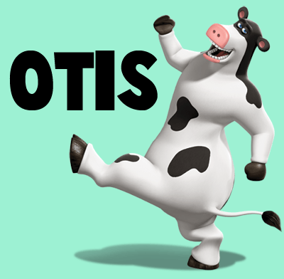 How to Draw Otis the Cow from Back at the Barnyard in Easy Steps