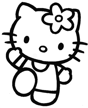 How To Draw Hello Kitty With Easy Step By Step Drawing Lesson How To Draw Step By Step Drawing Tutorials