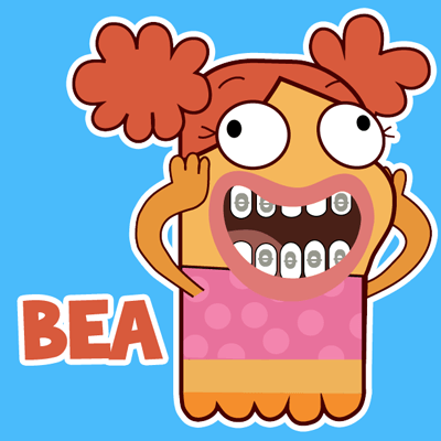 How to Draw Finberley from Disney's Fish Hooks with Easy Step by