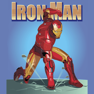 iron man drawings step by step